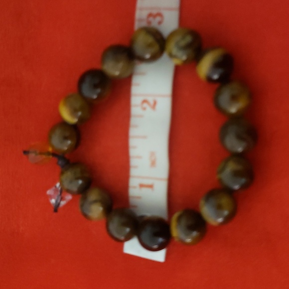 Tigers eye elastic bracelet - Picture 5 of 6